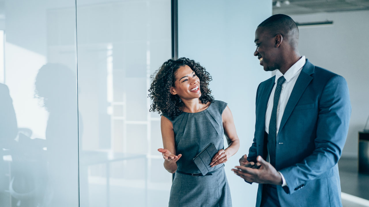 Men and women professionals